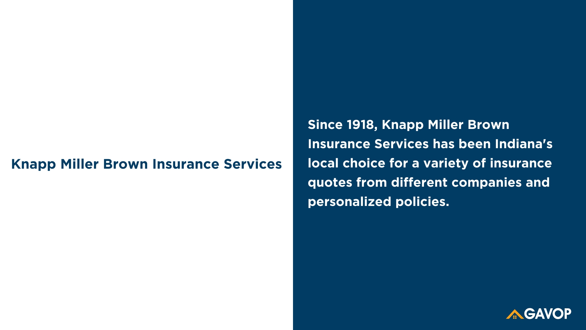Knapp Miller Brown Insurance Services, Inc.